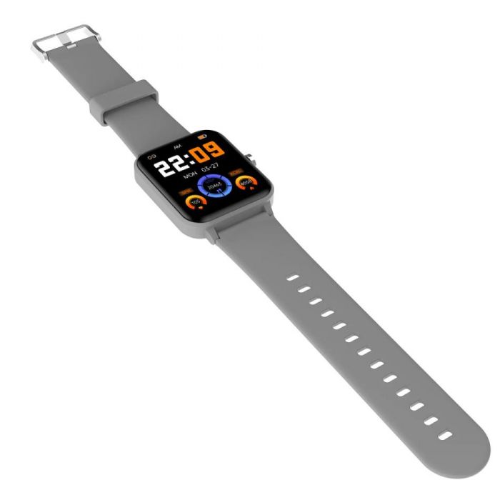 Смарт-годинник Blackview R30 44мм, 1.83", 240x284, TFT, BT 5.0, 384КБ, сірий