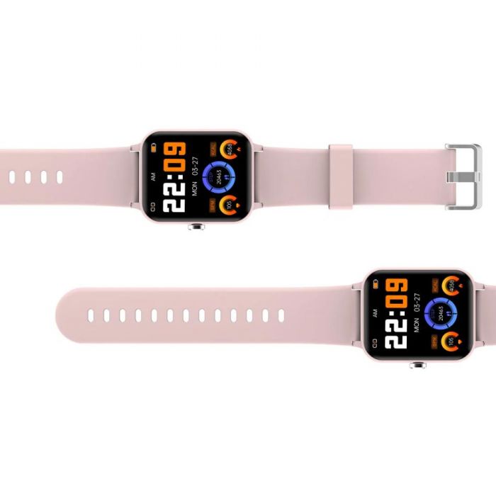 Смарт-годинник Blackview R30 44мм, 1.83", 240x284, TFT, BT 5.0, 384КБ, рожевий