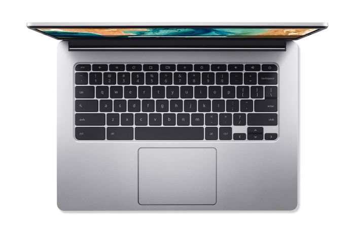 Ноутбук Acer Chromebook CB314-2H 14" FHD IPS, MediaTek MT8183, 8GB, F128GB, UMA, ChromeOS, сріблястий