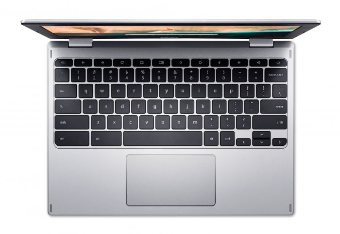 Ноутбук Acer Chromebook CB311-11H 11" IPS, MediaTek MT8183, 4GB, F64GB, UMA, ChromeOS, сріблястий