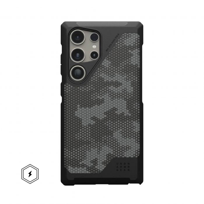 Чохол UAG для Samsung Galaxy S24 Ultra, Metropolis LT Pro, Micro Hex Camo Graphite