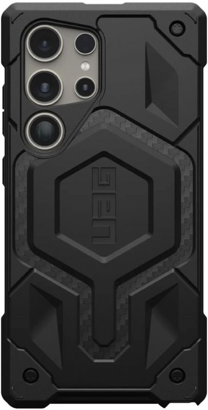 Чохол UAG для Samsung Galaxy S24 Ultra, Monarch Pro, Carbon Fiber