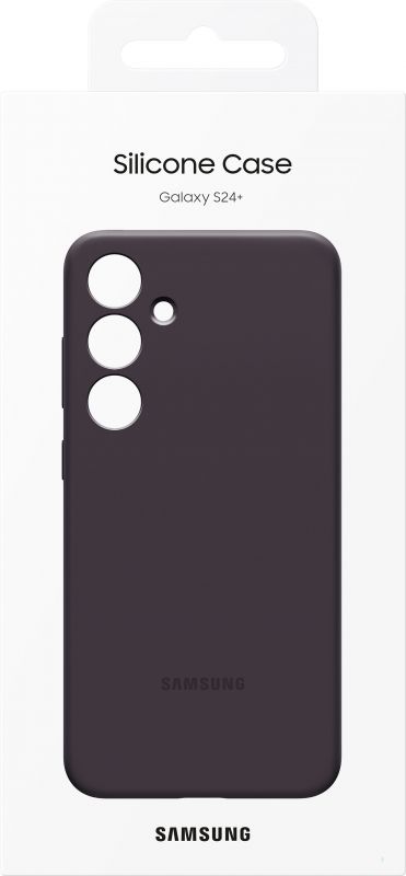Чохол Samsung для Galaxy S24+ (S926), Silicone Case, фіолетовий темний