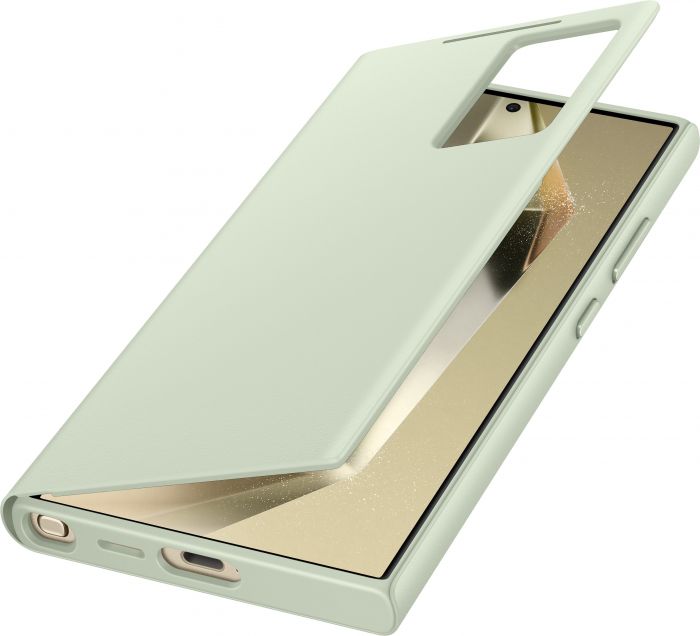 Чохол Samsung для Galaxy S24 Ultra (S928), Smart View Wallet Case, зелений світлий