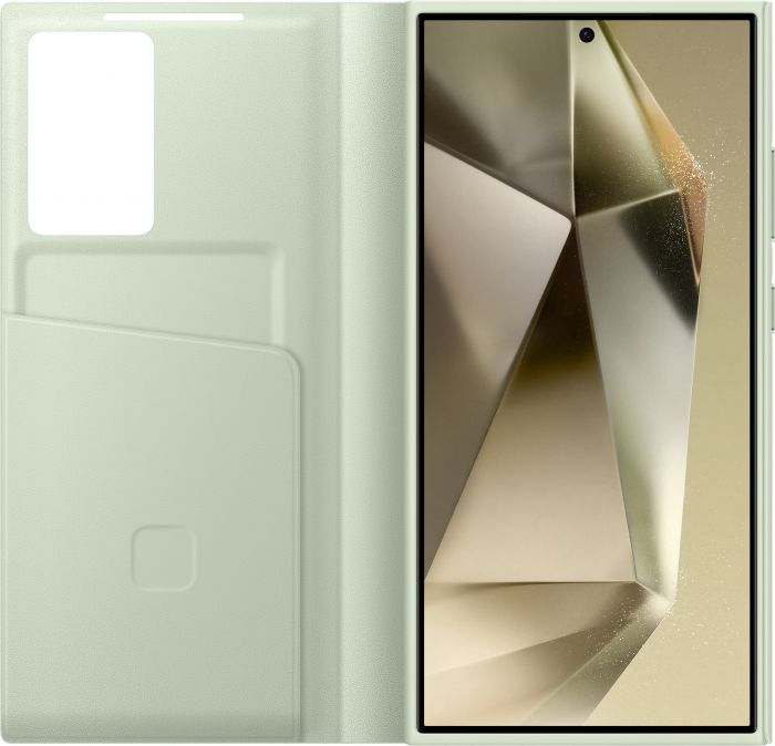 Чохол Samsung для Galaxy S24 Ultra (S928), Smart View Wallet Case, зелений світлий