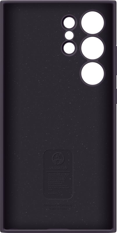 Чохол Samsung для Galaxy S24 Ultra (S928), Silicone Case, фіолетовий темний