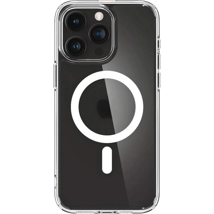 Чохол Spigen для iPhone 15 Pro, Ultra Hybrid MagFit, Frost Clear