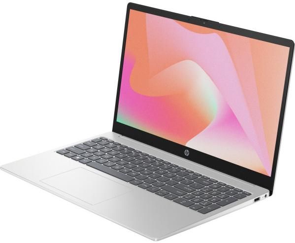 Ноутбук HP 15-fc0026ua 15.6" FHD IPS AG, AMD R3-7320U, 8GB, F256GB, UMA, Win11, сріблястий