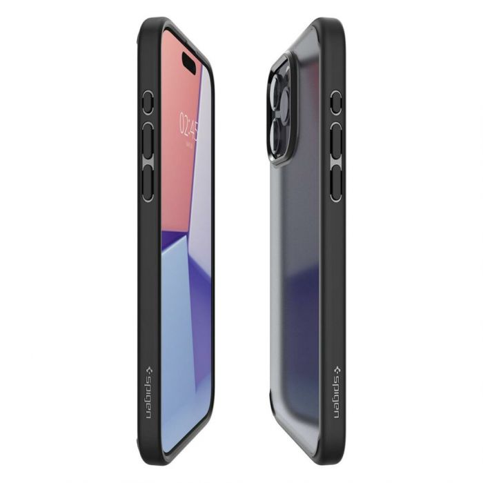 Чохол Spigen для iPhone 15 Pro Max, Ultra Hybrid, Frost Black
