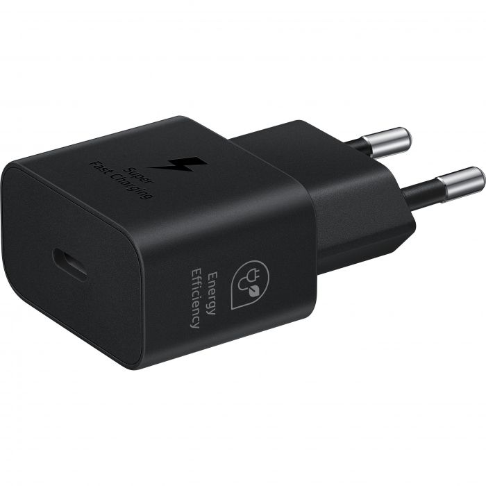 Зарядний пристрій мережевий Samsung 25Вт USB-С, чорний