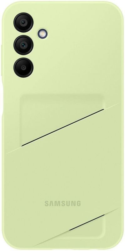 Чохол Samsung для Galaxy A15 (A156), Card Slot Case, зелений світлий