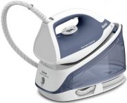 Праска-парогенератор Tefal Optimal, 2200Вт, 1200мл, паровий удар -190гр, постійна пара - 110гр, керам. підошва, біло-синій