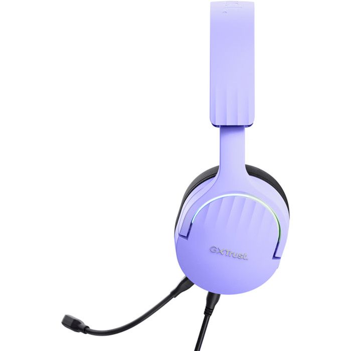 Гарнітура ігрова Trust GXT 490 FAYZO, 7.1, USB-A, 2м, фіолетовий