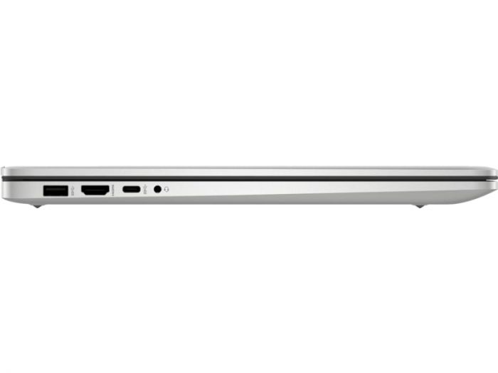 Ноутбук HP 17-cn2018ua 17.3" FHD IPS AG,Intel i3-1215U, 16GB, F512GB, UMA, DOS, сріблястий