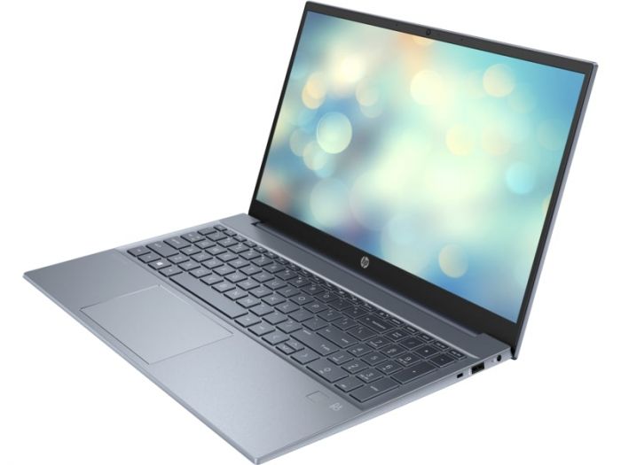 Ноутбук HP Pavilion 15-eh1054ua 15.6" FHD IPS AG, AMD R5 5500U, 12GB, F512GB, UMA, DOS, синій