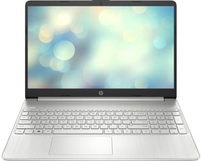 Ноутбук HP 15s-fq5011ua 15.6" FHD IPS AG, Intel i5-1235U, 16GB, F512GB, UMA, DOS, сріблястий