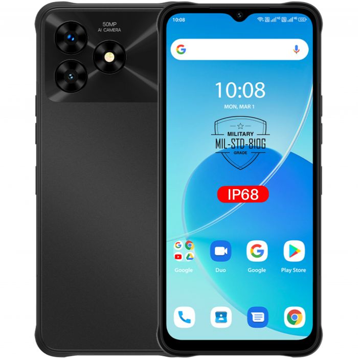 Смартфон UMIDIGI G5 Mecha (RP08) 6.6" 8/128ГБ, 2SIM, 6000мА·год, чорний