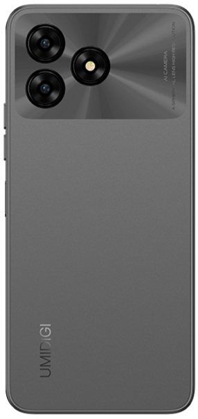Смартфон UMIDIGI G5A (MP38) 6.52" 4/64ГБ, 2SIM, 5000мА·год, сірий