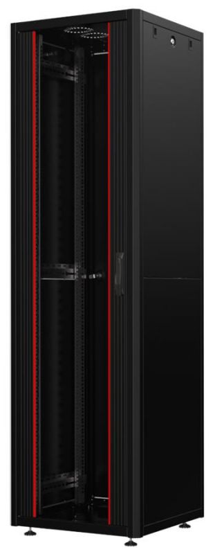 Шафа MIRSAN 19", 22U, GTN SERVER, 600x600 мм, чорна