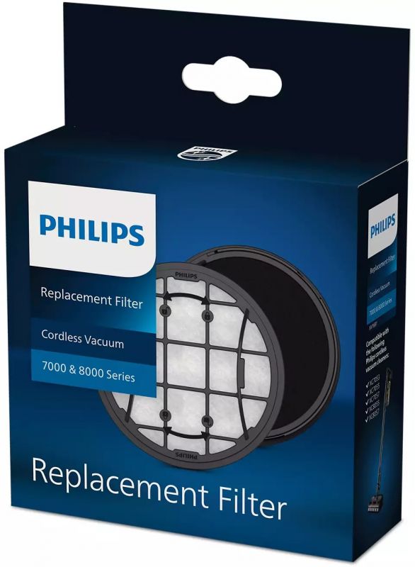 Змінний фільтр для бездротових пилососів Philips Cordless VC 7000 & 8000 Series