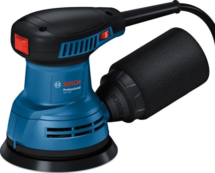 Шліфмашина ексцентрикова Bosch GEX 125-1 AE, 250Вт, 125 мм, 7500-12000 об/хв, 1.4кг