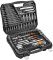 Набір інструментів Neo Tools, 156шт, 1/2", 1/4", 3/8", CrV, кейс