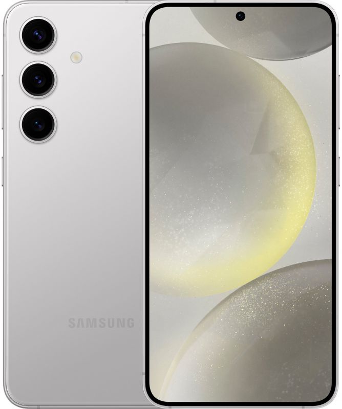 Смартфон Samsung Galaxy S24 5G (S921) 6.2' 8/128ГБ, 2SIM, 4000мА•год, сірий мармуровий