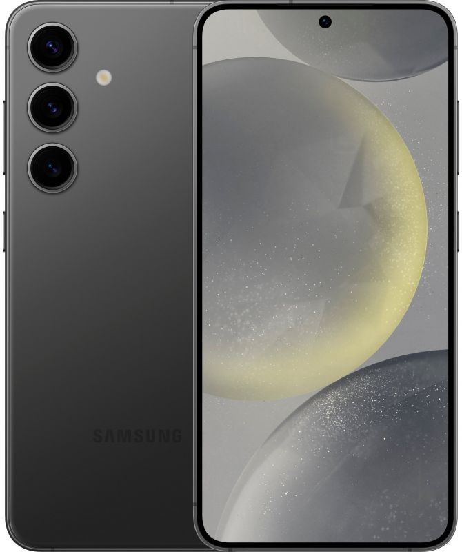 Смартфон Samsung Galaxy S24 5G (S921) 6.2' 8/128ГБ, 2SIM, 4000мА•год, чорний оніксовий