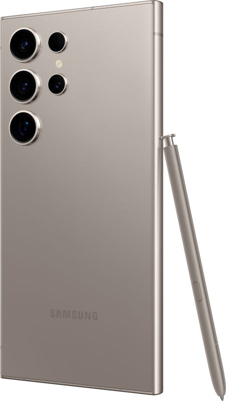 Смартфон Samsung Galaxy S24 Ultra 5G (S928) 6.8' 12/1024ГБ, 2SIM, 5000мА•год, сірий титановий