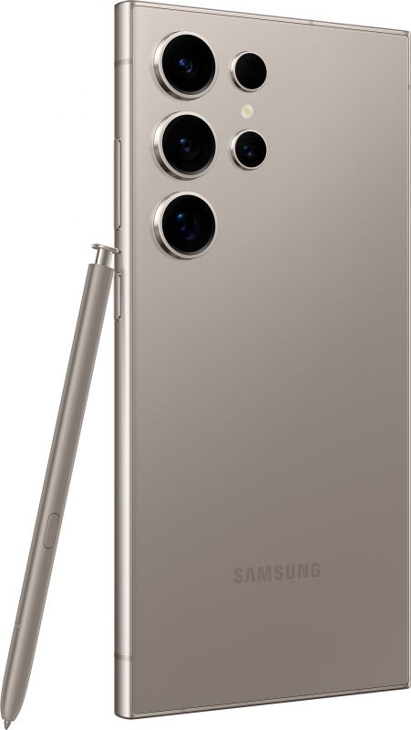 Смартфон Samsung Galaxy S24 Ultra 5G (S928) 6.8' 12/512ГБ, 2SIM, 5000мА•год, сірий титановий