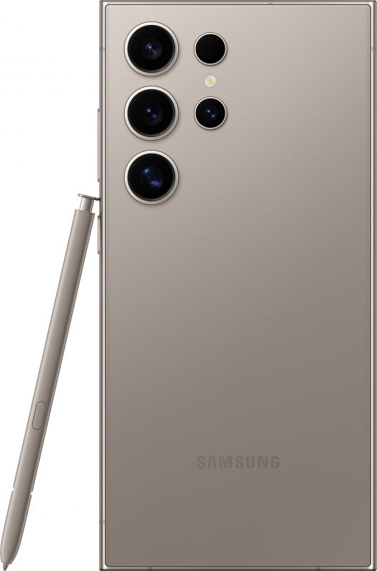 Смартфон Samsung Galaxy S24 Ultra 5G (S928) 6.8' 12/512ГБ, 2SIM, 5000мА•год, сірий титановий