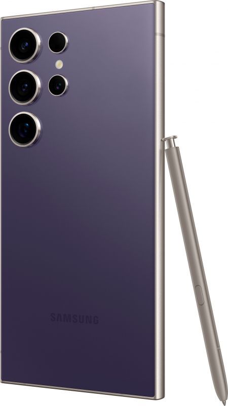 Смартфон Samsung Galaxy S24 Ultra 5G (S928) 6.8' 12/256ГБ, 2SIM, 5000мА•год, фіолетовий титановий