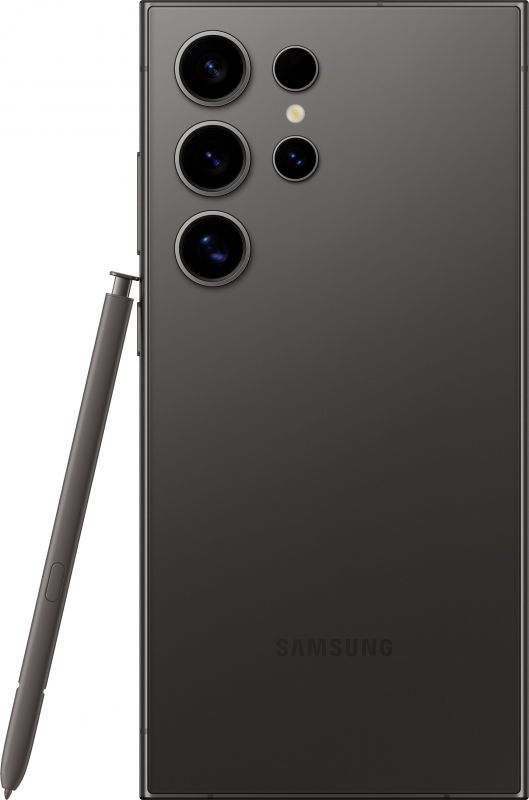 Смартфон Samsung Galaxy S24 Ultra 5G (S928) 6.8' 12/256ГБ, 2SIM, 5000мА•год, чорний титановий