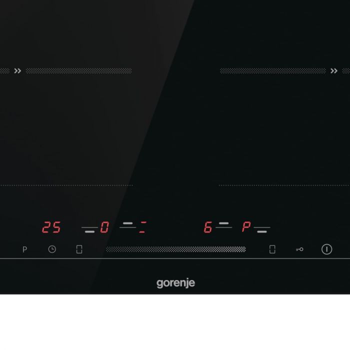 Варильна поверхня Gorenje індукційна, 60см, поєднання конфорок, чорний