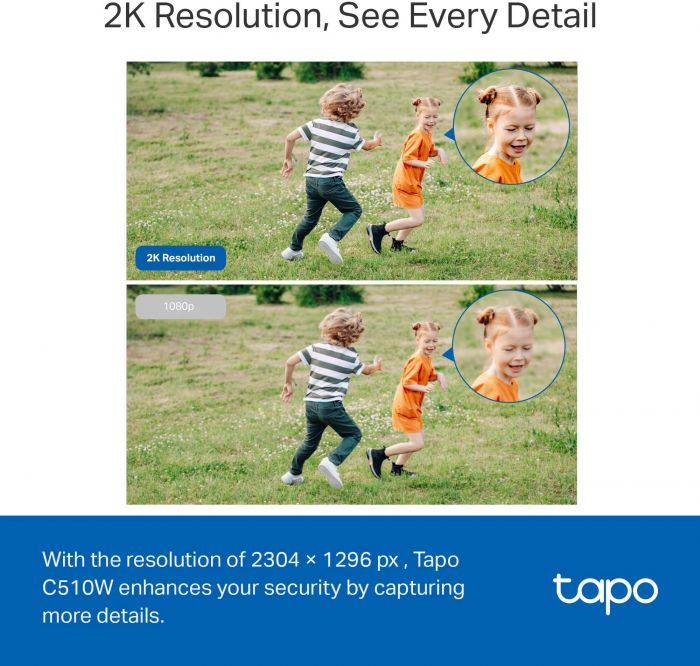 IP-Камера TP-LINK Tapo C510W 3MP N300 зовнішня поворотна