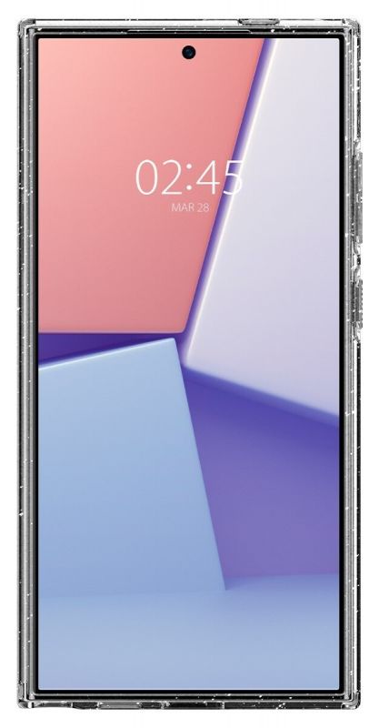 Чохол Spigen для Samsung Galaxy S24 Ultra, Liquid Crystal Glitter, Crystal Quartz