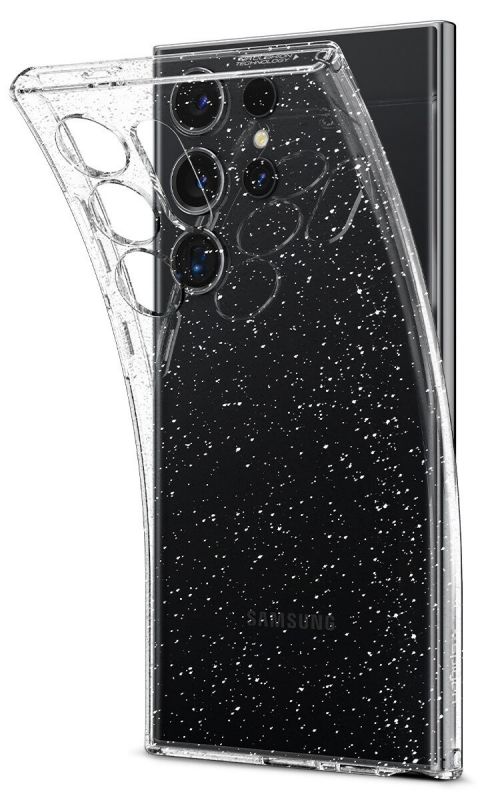 Чохол Spigen для Samsung Galaxy S24 Ultra, Liquid Crystal Glitter, Crystal Quartz