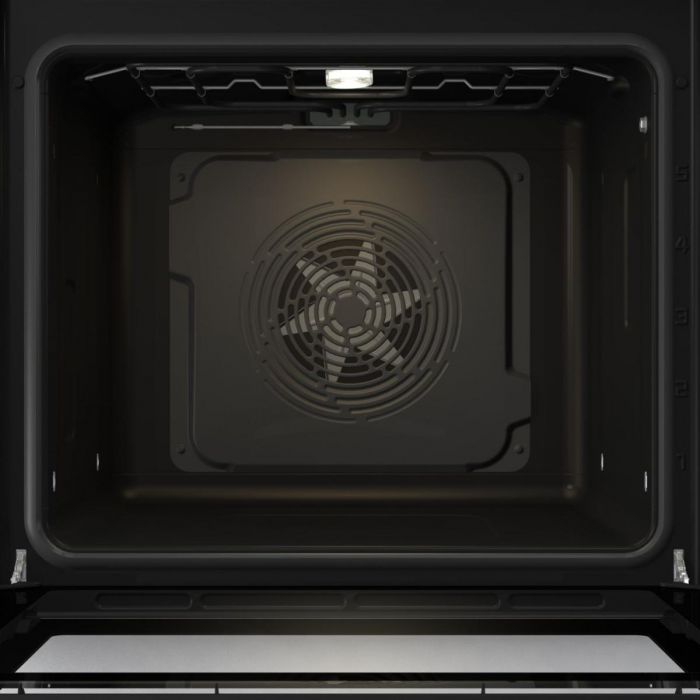 Духова шафа Gorenje електрична, 77л, A+, дисплей, IconLed, пара, макс.темпер.-300, чорний