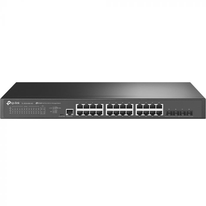 Комутатор TP-LINK TL-SG3428X-M2 24x2.5GE, 4xSFP+, Керований L2