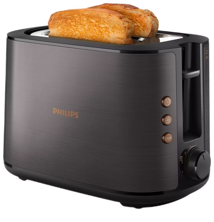 Тостер  Philips Viva Collection 950Вт, нержав., підігрів,разморозка
