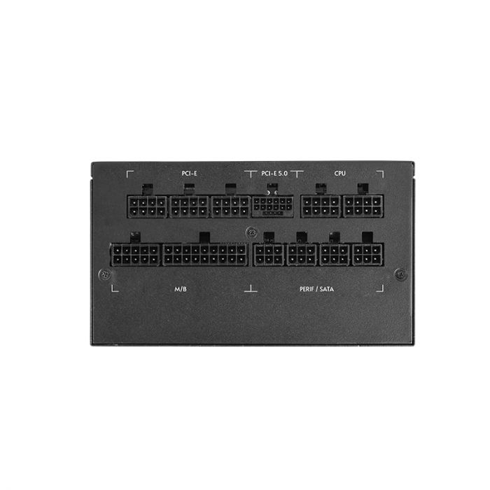 Блок живлення CHIEFTEC Atmos  (750W), >90%, 80+ Gold, 135мм FDB, 1xMB 24pin(20+4), 2xCPU 8pin(4+4), 4xMolex, 9xSATA, 2xPCIe 8pin(6+2), 1xPCIe GEN5 16pin, Fully Modular
