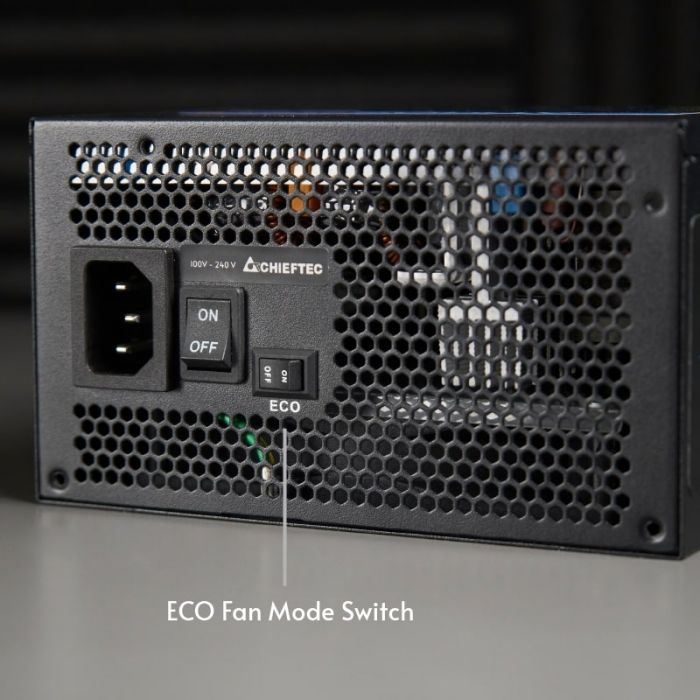 Блок живлення CHIEFTEC Atmos  (750W), >90%, 80+ Gold, 135мм FDB, 1xMB 24pin(20+4), 2xCPU 8pin(4+4), 4xMolex, 9xSATA, 2xPCIe 8pin(6+2), 1xPCIe GEN5 16pin, Fully Modular