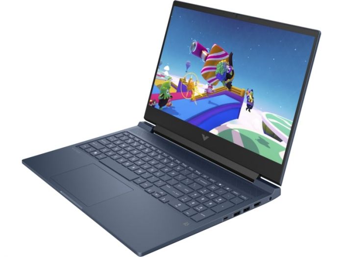 Ноутбук HP Victus 16-r0010ua 16.2" FHD IPS AG, Intel i5-13500H, 16GB, F512GB, NVD3050-6, DOS, синій
