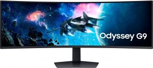 Монітор Samsung 48.7"Odyssey G9 G95C HDMI, DP, USB, VA, 5120x1440, 32:9, 240Hz, 1ms, CURVED