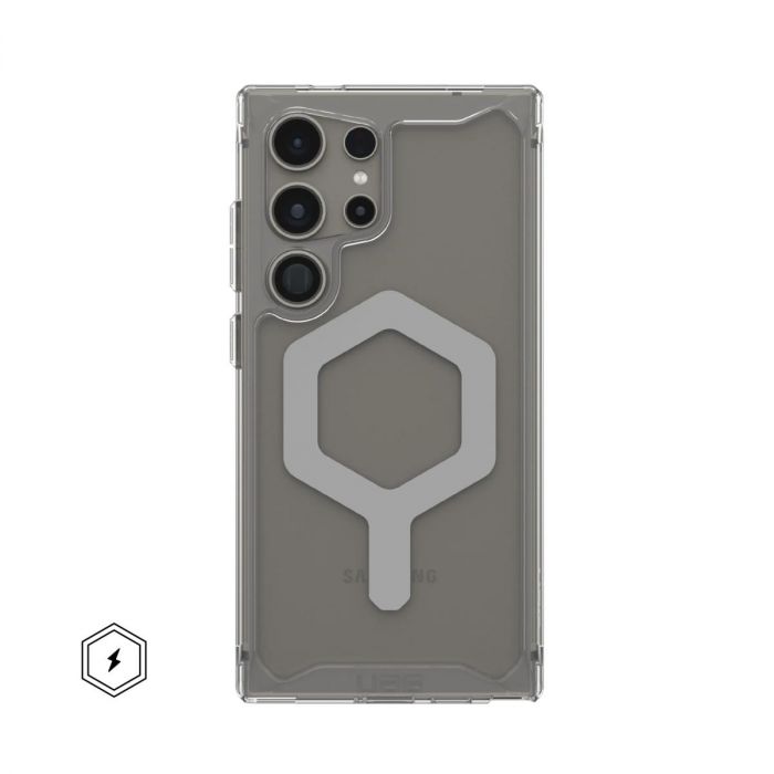 Чохол UAG для Samsung Galaxy S24 Ultra, Plyo Pro, Ice/Silver