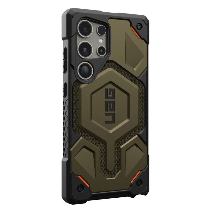 Чохол UAG для Samsung Galaxy S24 Ultra, Monarch, Kevlar Element Green