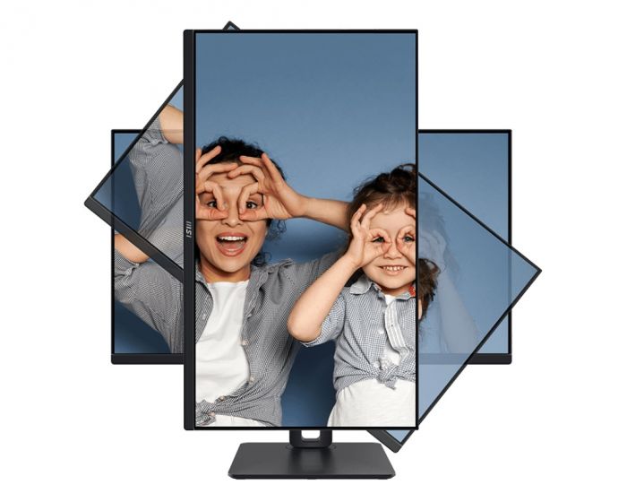 Монітор MSI 24.5" PRO MP251P D-Sub, HDMI, MM, IPS, 100Hz, 4ms, sRGB 101%, FreeSync, Pivot