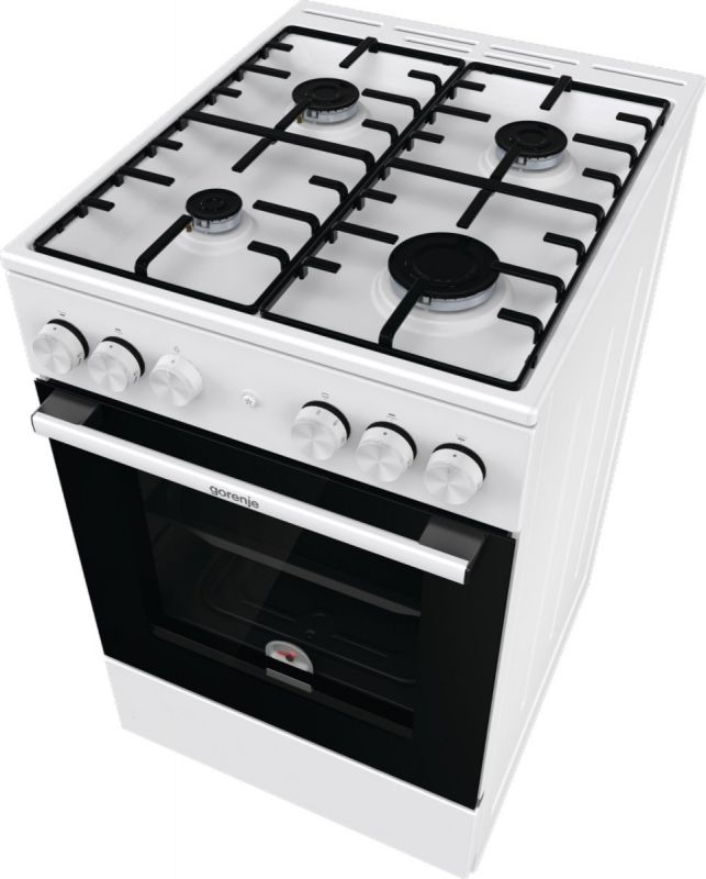 Плита Gorenje  газова, 70л, 50x60см, емальовані, білий