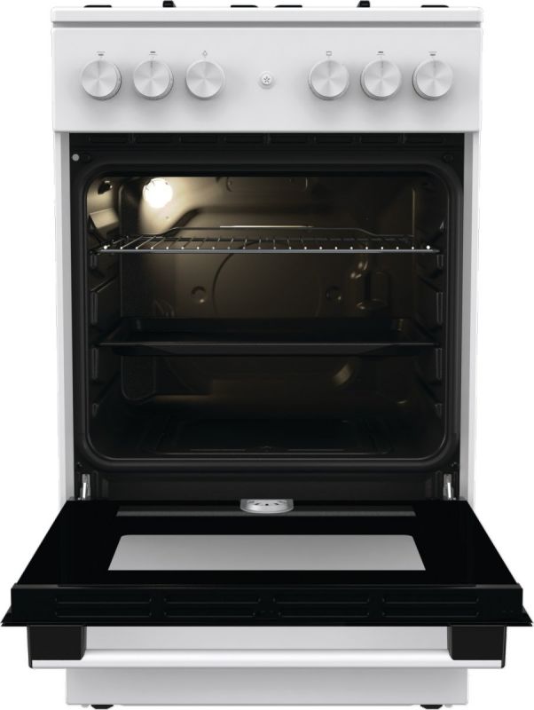 Плита Gorenje  газова, 70л, 50x60см, емальовані, білий