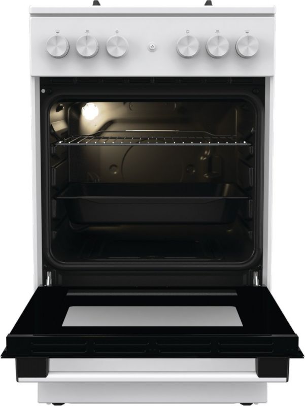 Плита Gorenje  газова, 70л, 50x60см, чавун, білий